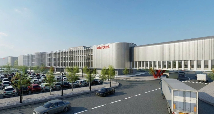 Artist’s rendering of Viettel’s semiconductor chip manufacturing plant. Source: Viettel.